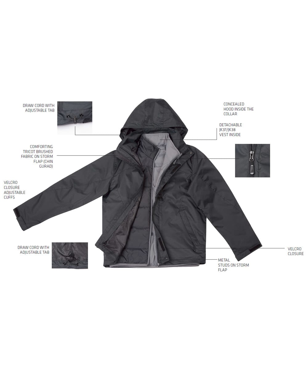 Men's Versatile Jacket SH-JK35