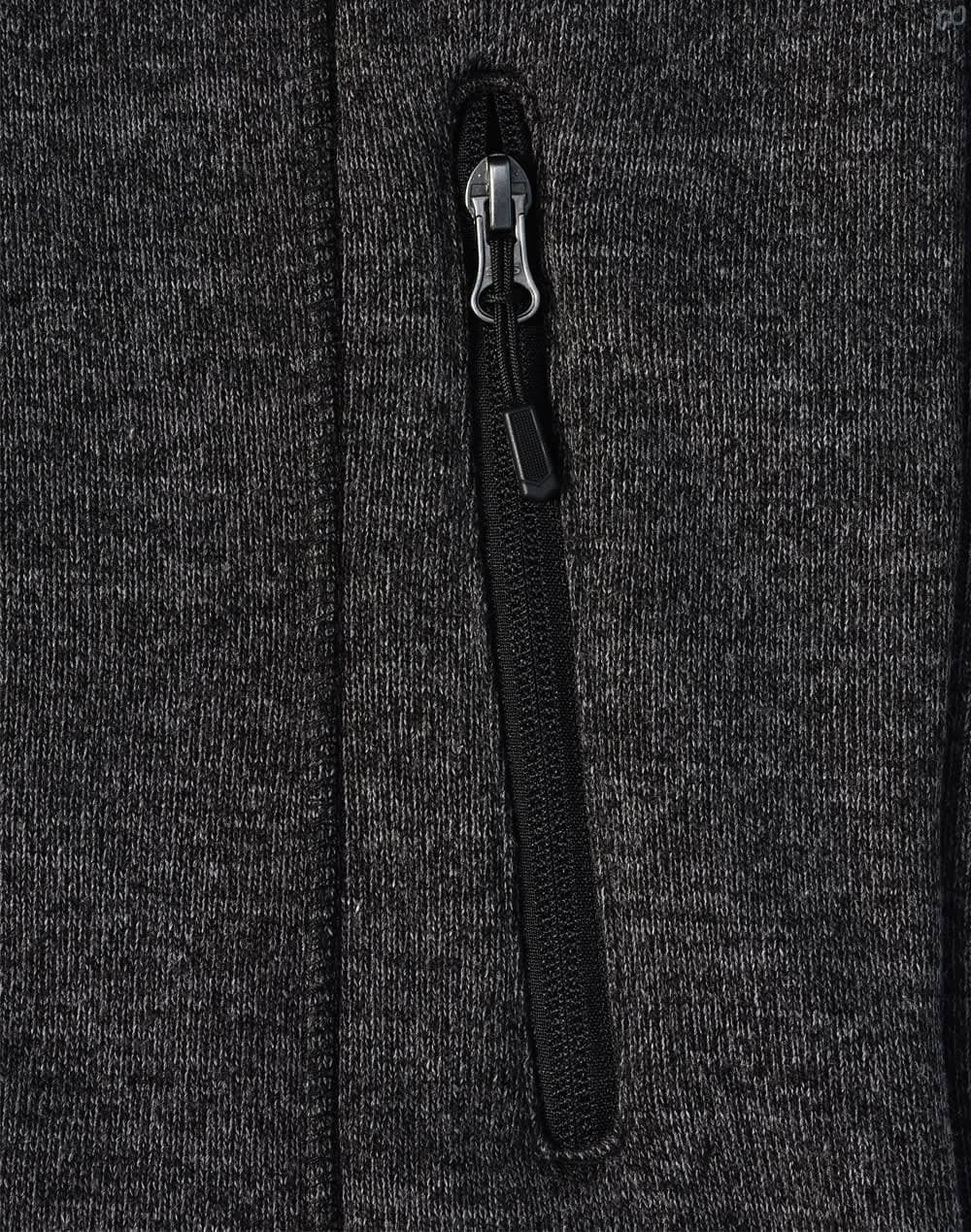 Men's Heather Bonded Fleece Jacket SH-JK41