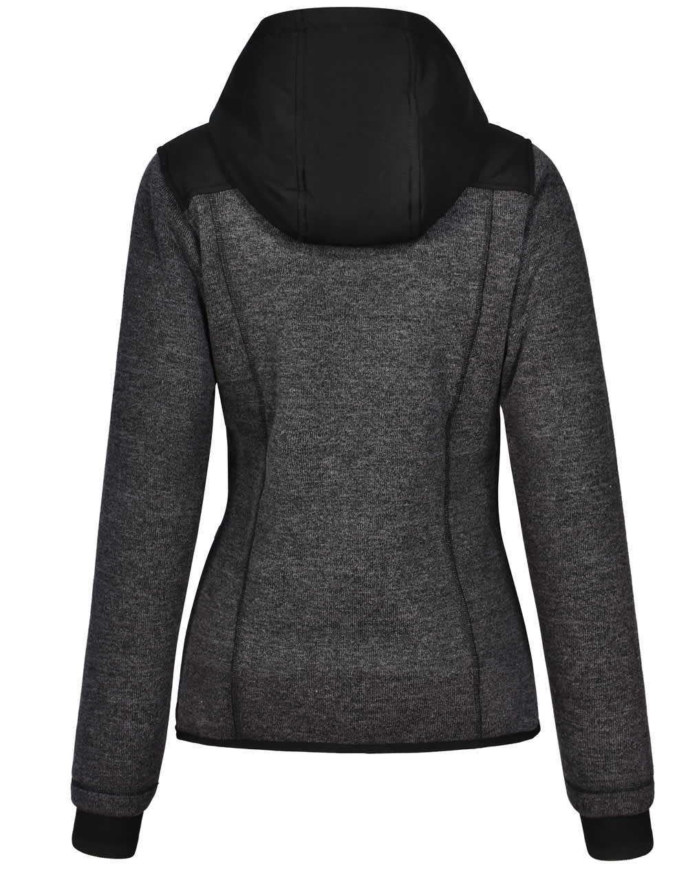 Ladies' Heather Sleeve/Quilted Body Jacket SH-JK44