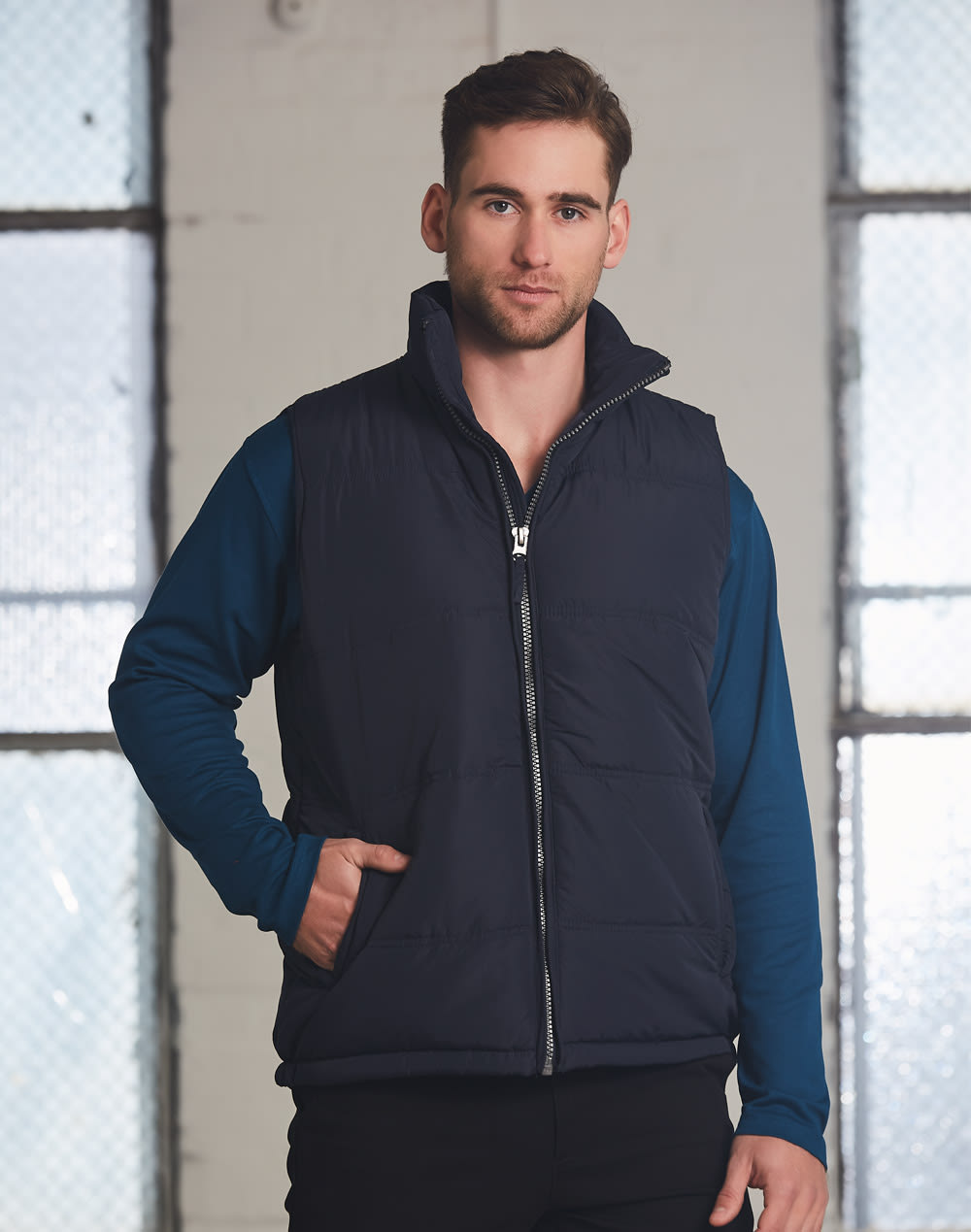 Adult's Heavy Quilted Vest SH-JK47
