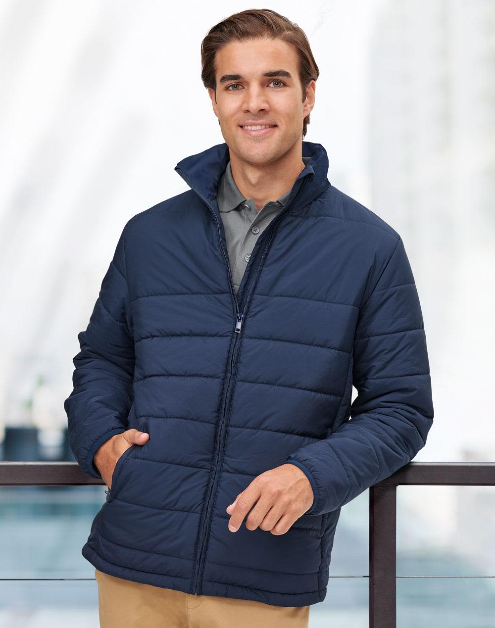Men's Sustainable Insulated Puffer Jacket (3D Cut)