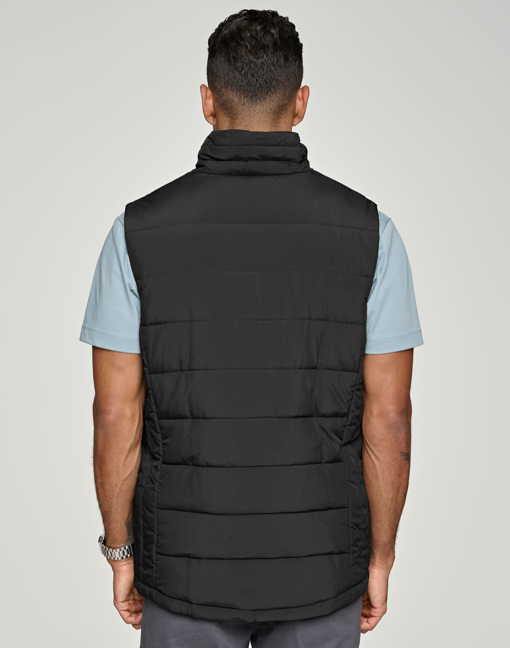 Men's Sustainable Insulated Puffer Vest (3D Cut) SH-JK61