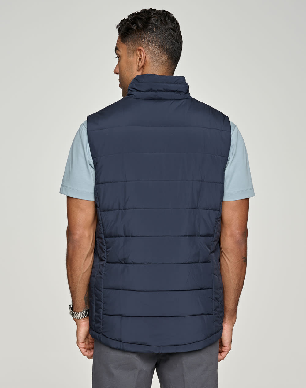 Men's Sustainable Insulated Puffer Vest (3D Cut) SH-JK61