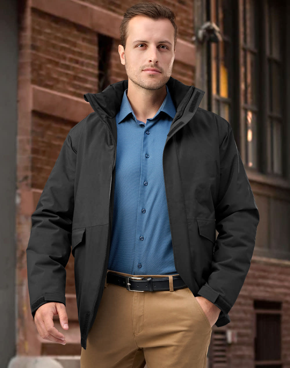 Unisex Quilted Waterproof Jacket SH-JK65