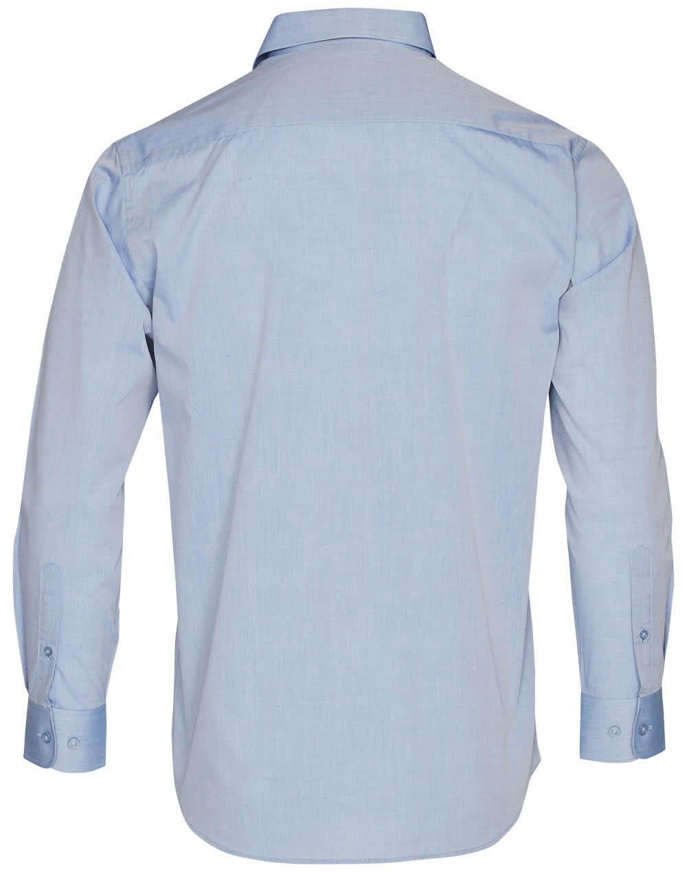 Men's Fine Chambray Long Sleeve Shirt SH-M7012