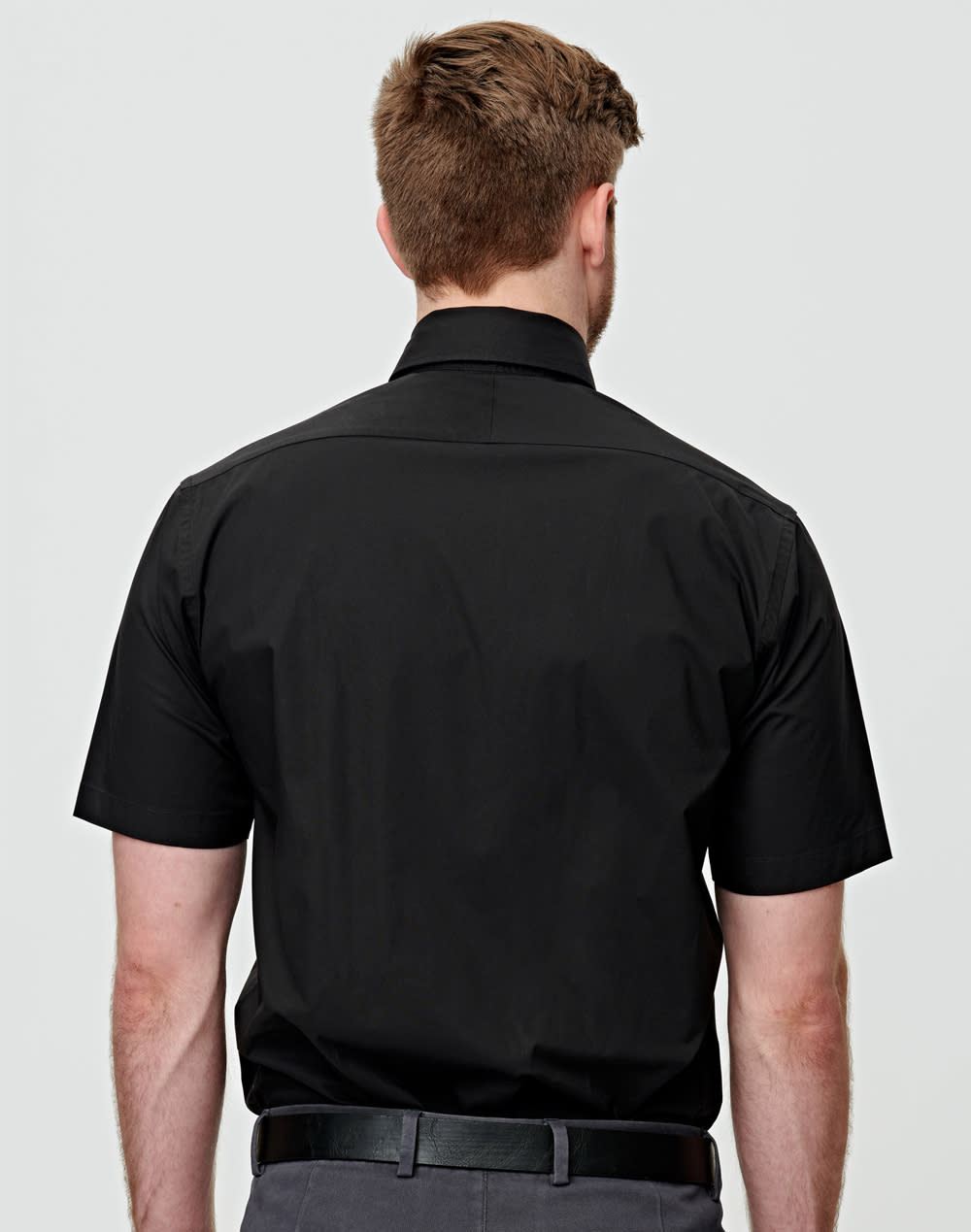 Men's Cotton/Poly Stretch S/S Shirt SH-M7020S