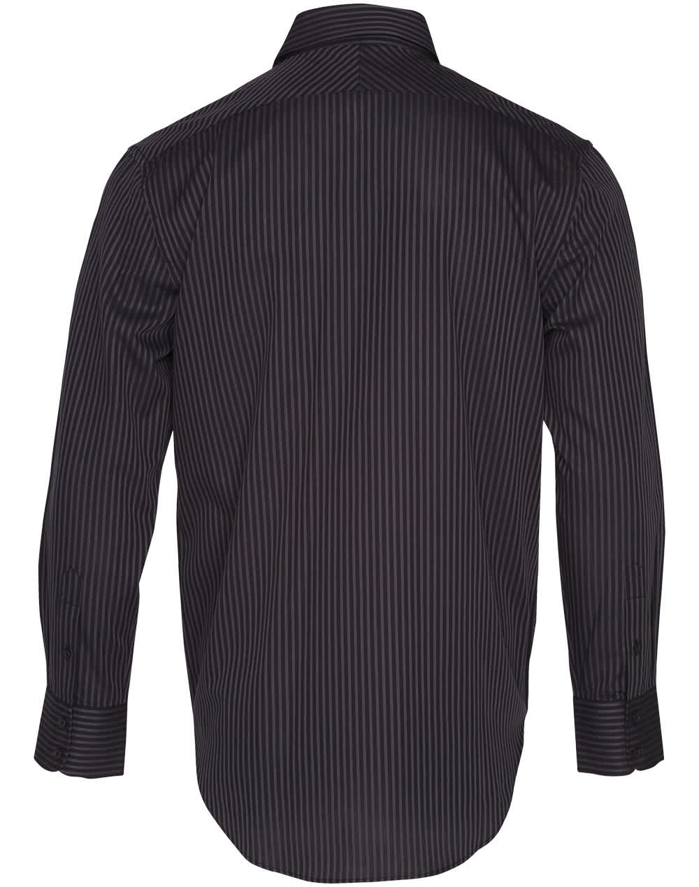 Men's Dobby Stripe Long Sleeve Shirt SH-M7132