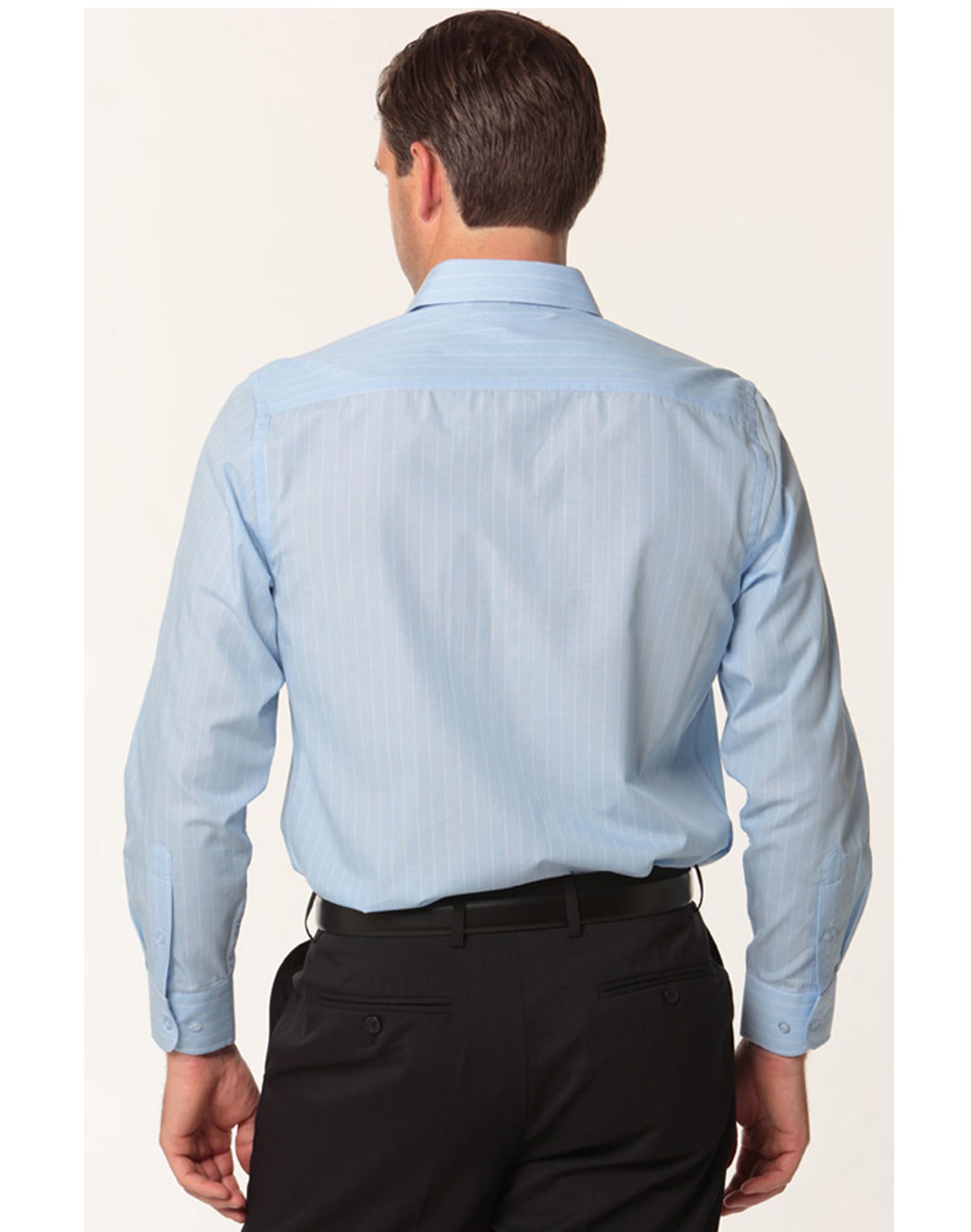 Men's Pin Stripe Long Sleeve Shirt SH-M7222