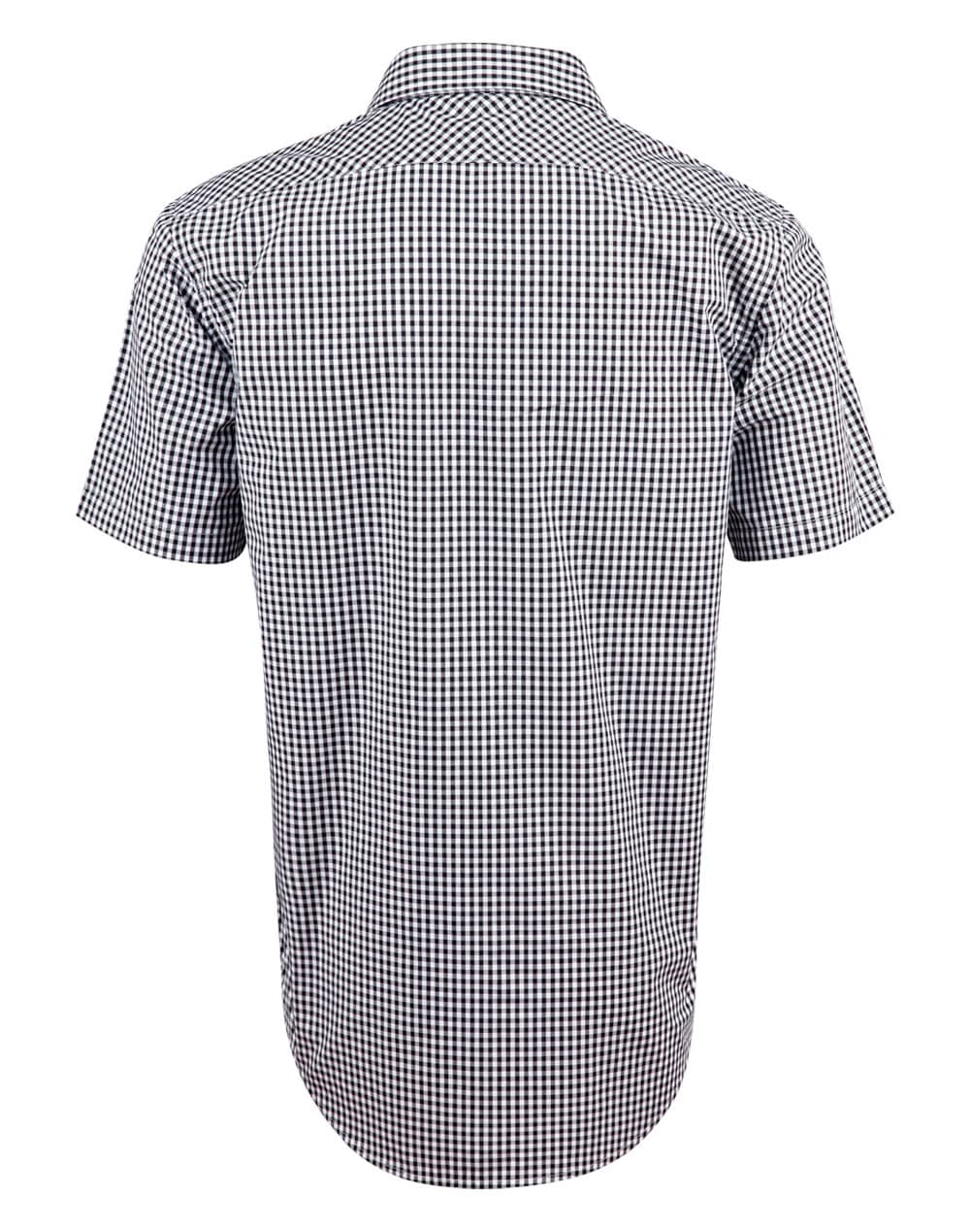 Men's Gingham Check S/S Shirt SH-M7300S