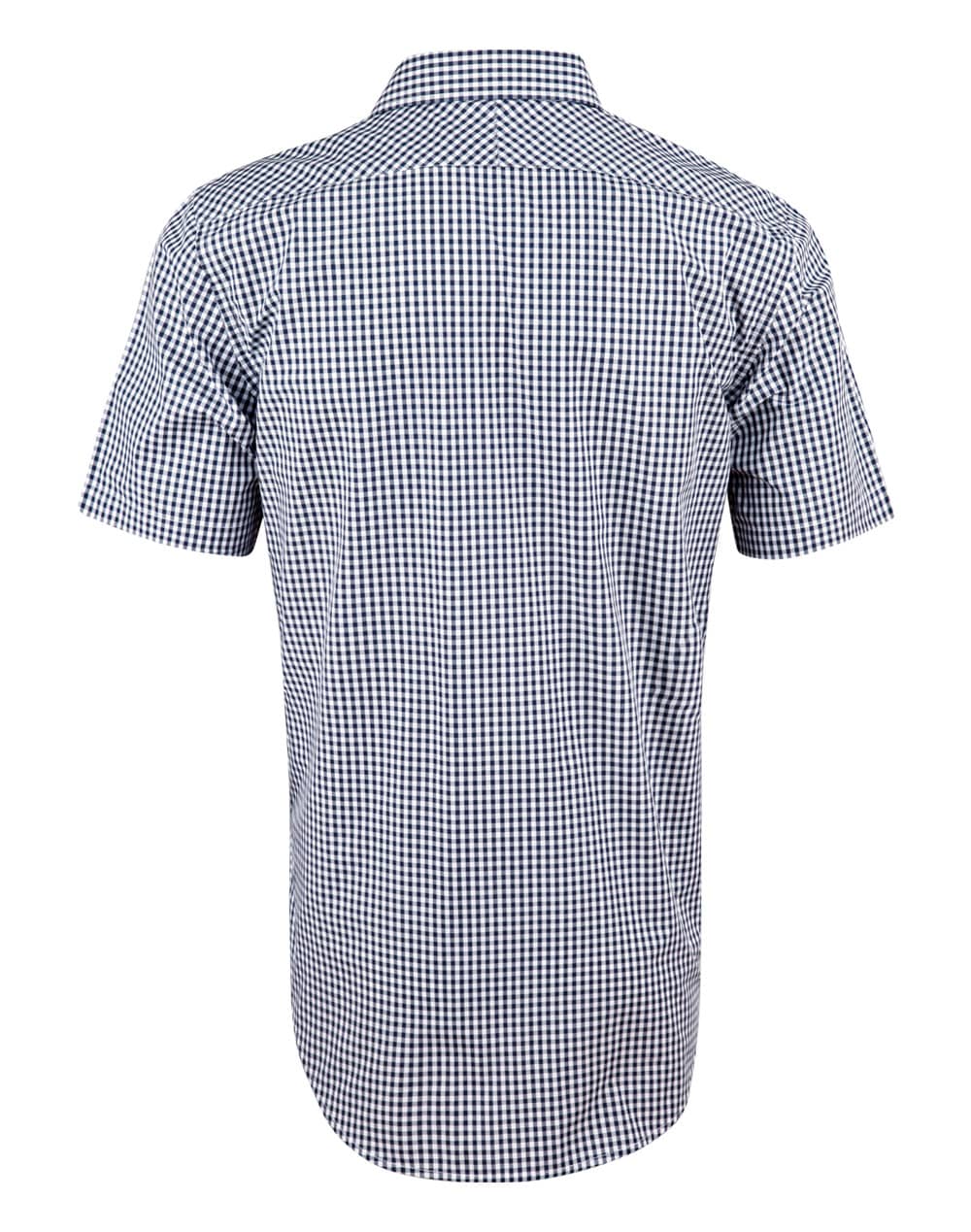 Men's Gingham Check S/S Shirt SH-M7300S