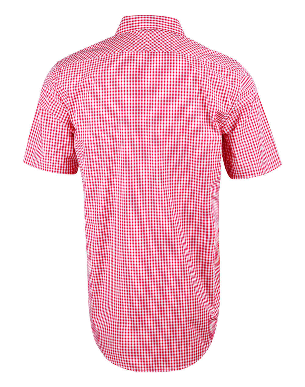Men's Gingham Check S/S Shirt SH-M7300S