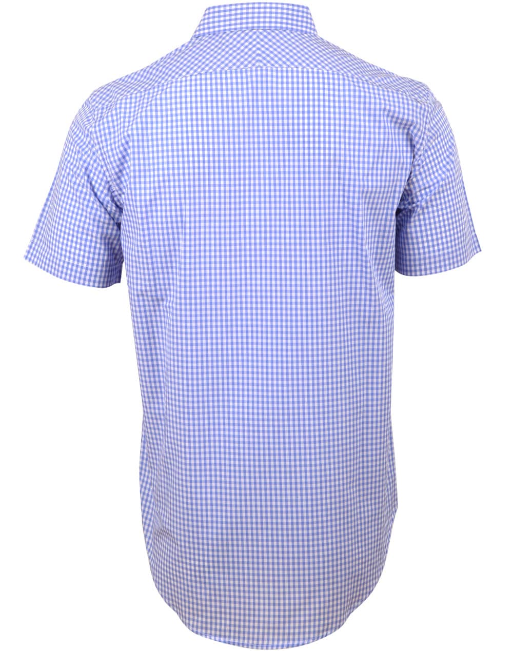 Men's Gingham Check S/S Shirt SH-M7300S