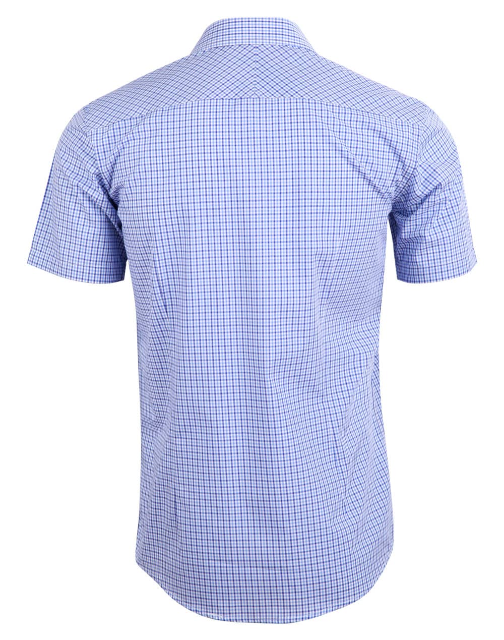 Men's Two Tone Check S/S Shirt SH-M7320S