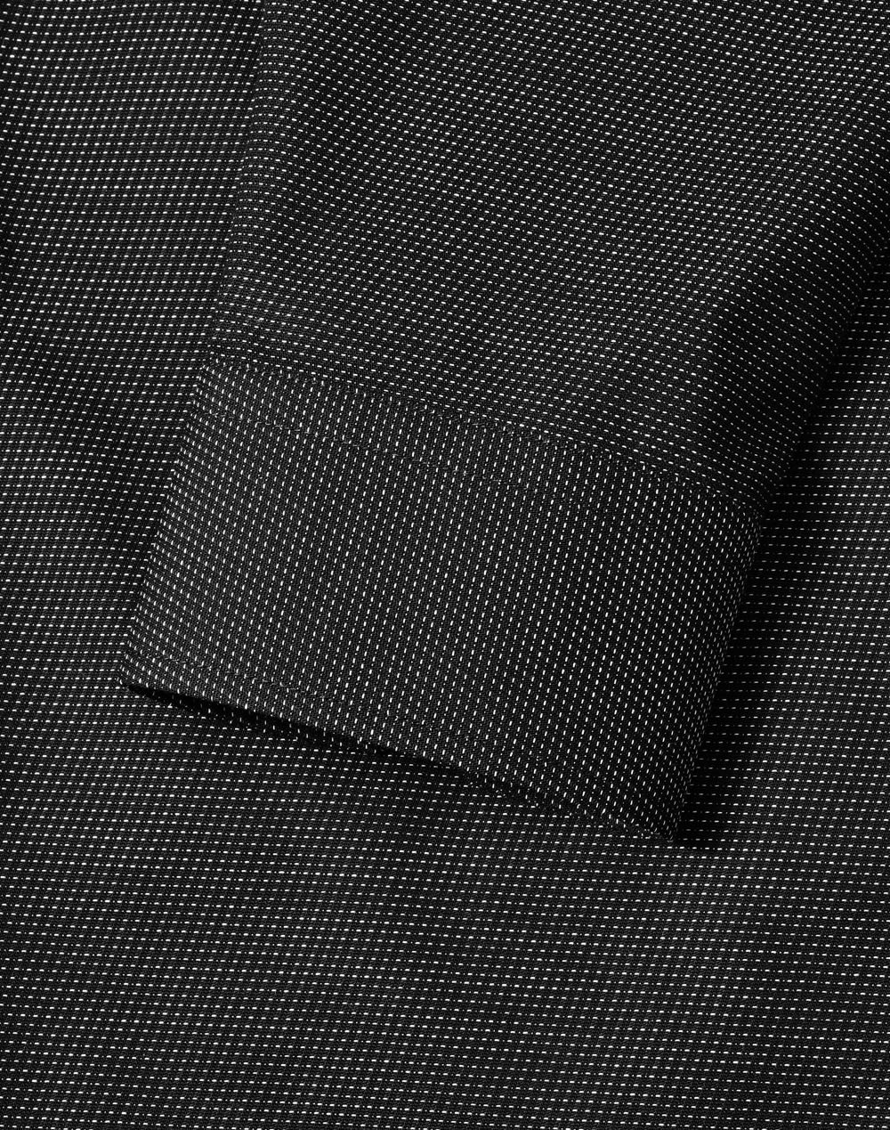 Men's Pin Dot Stretch L/S Shirt SH-M7400L