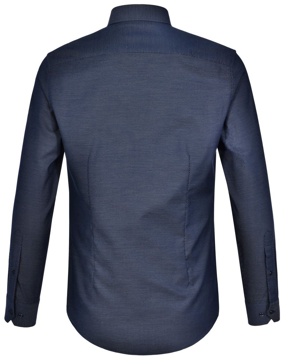 Men's Pin Dot Stretch L/S Shirt SH-M7400L