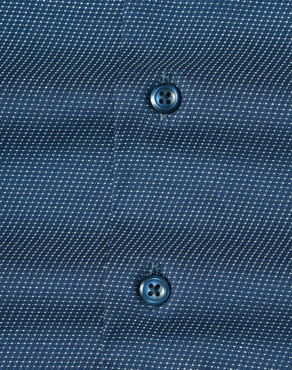 Men's Pin Dot Stretch L/S Shirt SH-M7400L