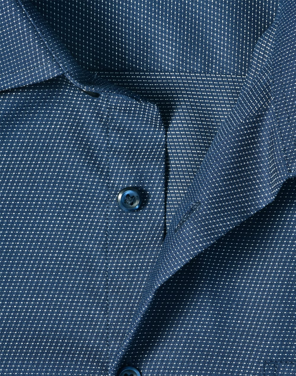Men's Pin Dot Stretch L/S Shirt SH-M7400L