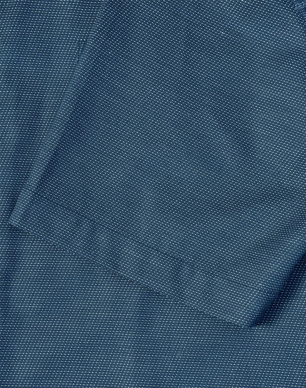 Men's Pin Dot Stretch S/S Shirt SH-M7400S