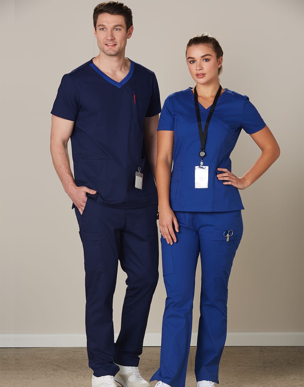 Men's Solid Colour Scrub Pants SH-M9710