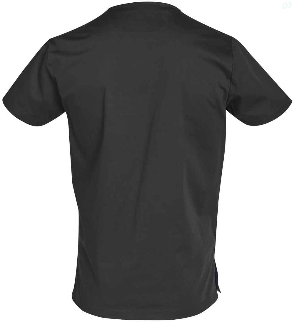 Men's Contrast Colour S/S Scrub Top SH-M7650