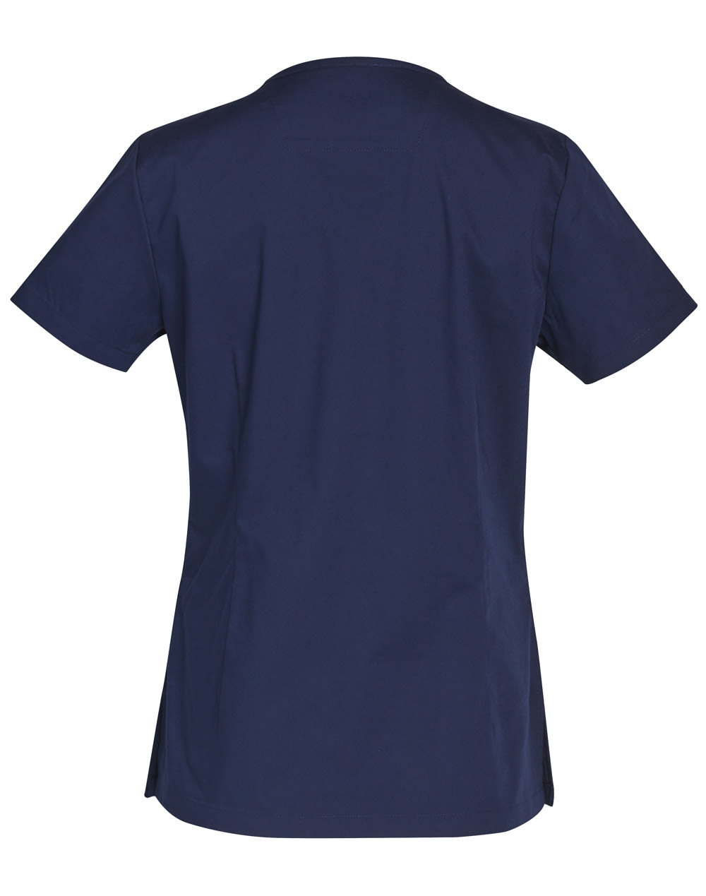 Ladies' Contrast Colour S/S Scrub Top SH-M7660