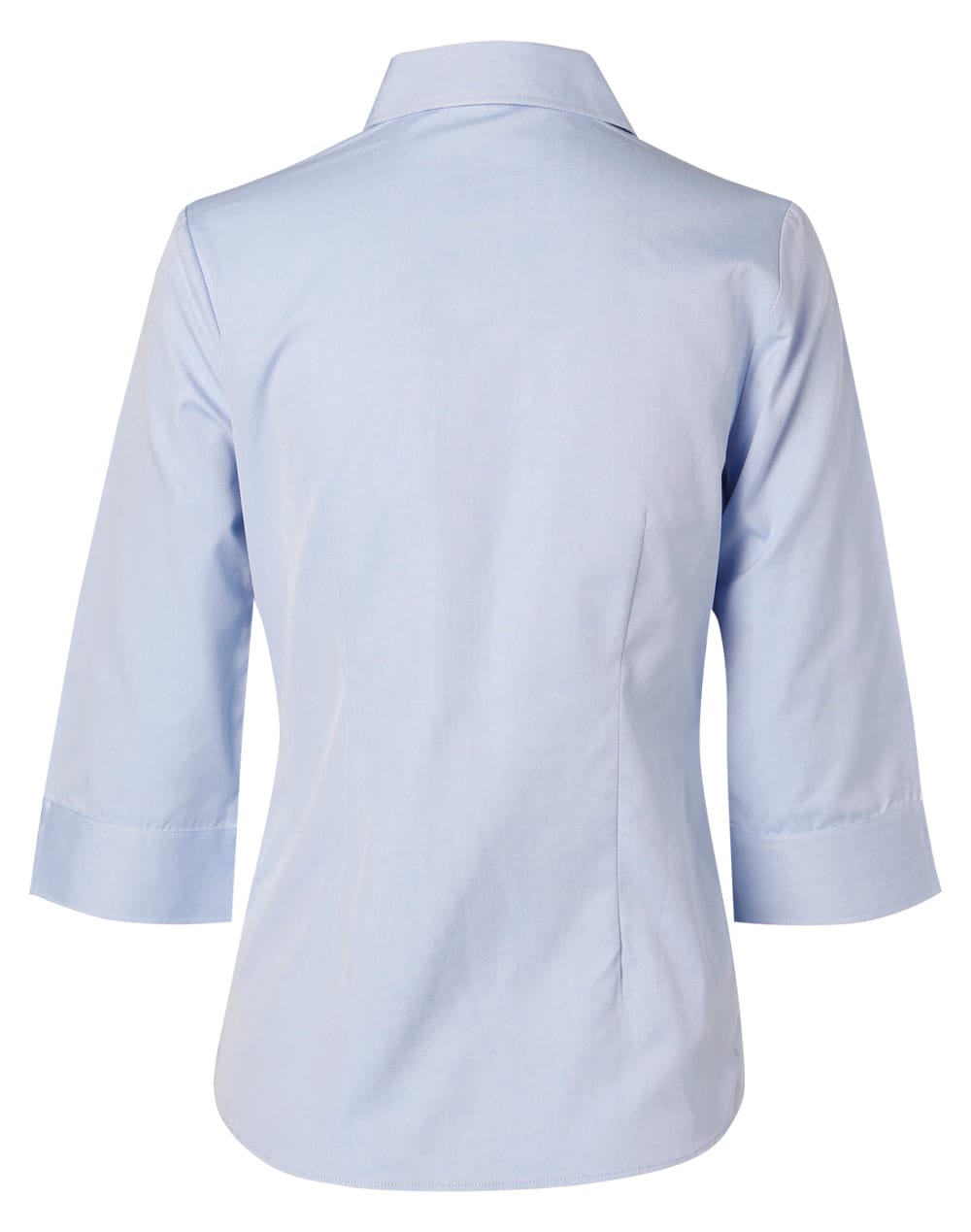 Women's Fine Chambray 3/4 Sleeve Shirt SH-M8013