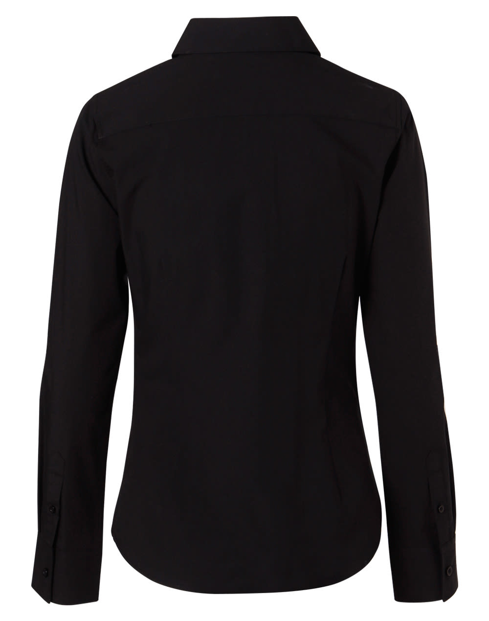 Women's Cotton/Poly Stretch L/S Shirt SH-M8020L
