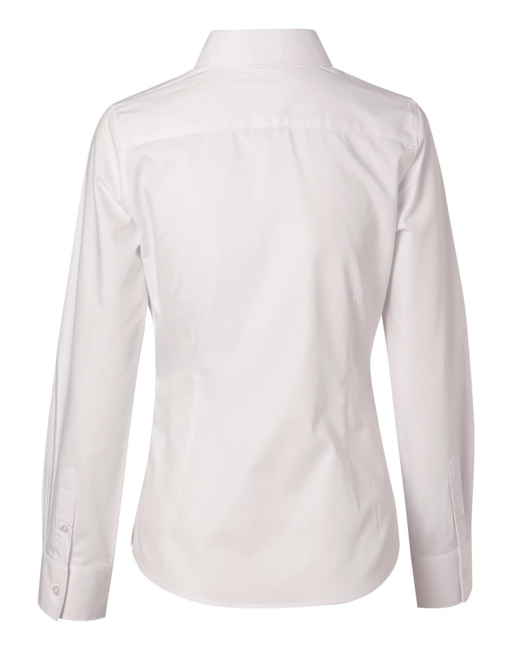 Women's Cotton/Poly Stretch L/S Shirt SH-M8020L