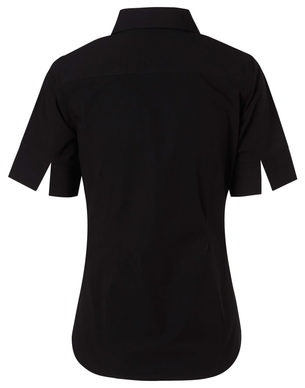 Women's Cotton/Poly Stretch S/S Shirt SH-M8020S
