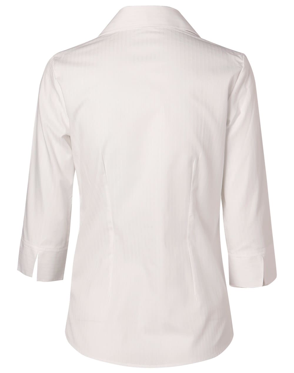 Women's Self Stripe 3/4 Sleeve Shirt SH-M8100Q