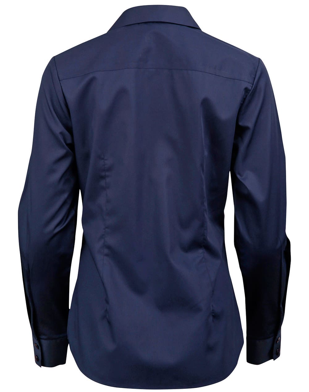 Ladies' Dobby Striped Taped L/S Shirt SH-M8110L