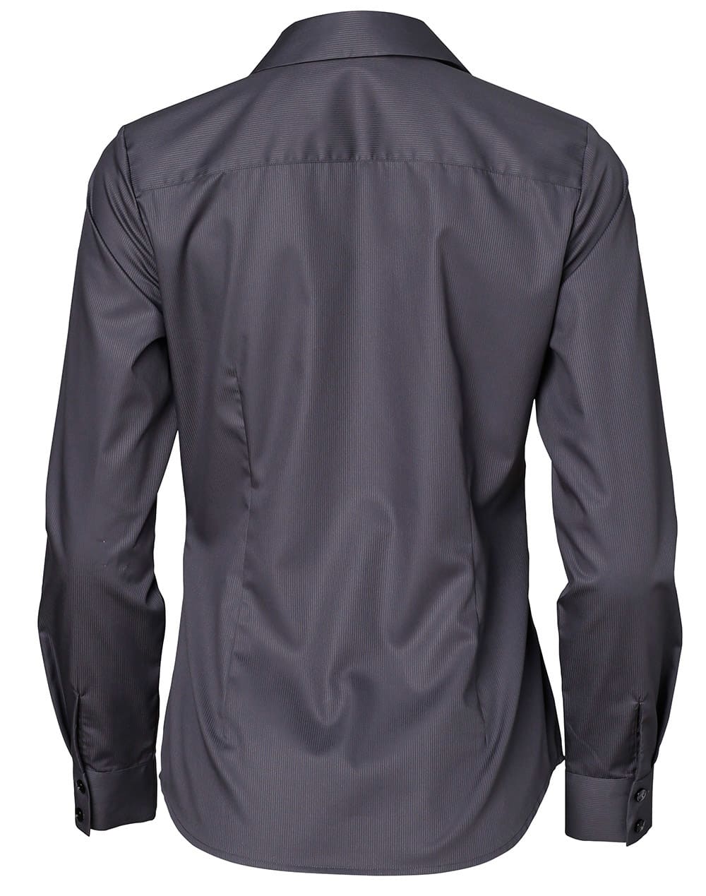 Ladies' Dobby Striped Taped L/S Shirt SH-M8110L