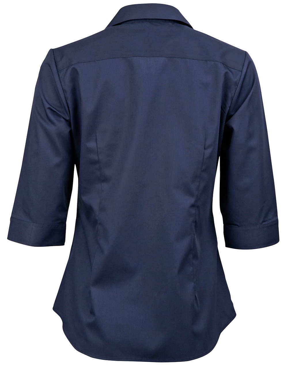 Ladies' Dobby Striped Taped 3/4 Sleeve Shirt SH-M8110Q