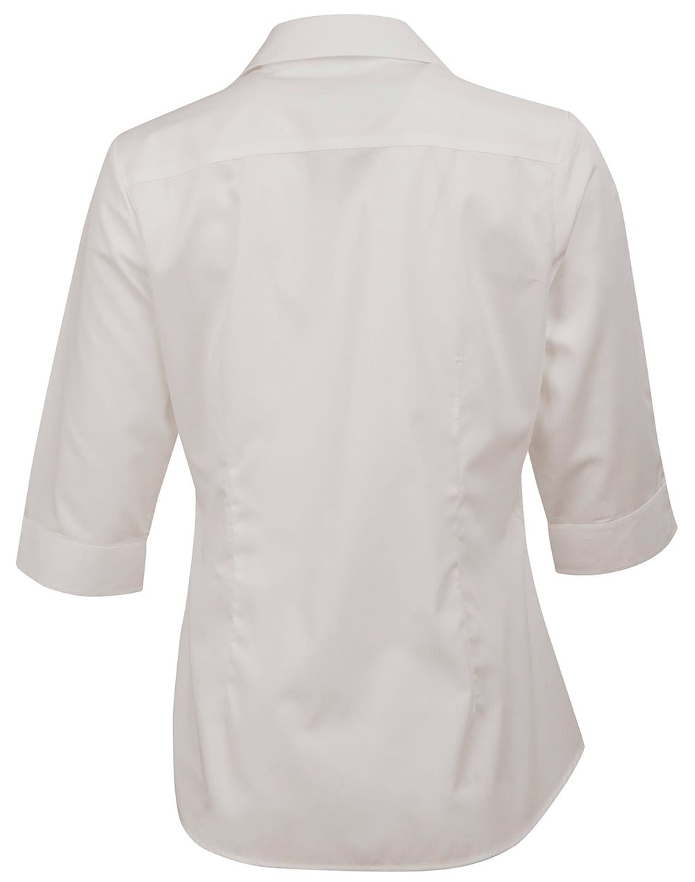 Ladies' Dobby Striped Taped 3/4 Sleeve Shirt SH-M8110Q