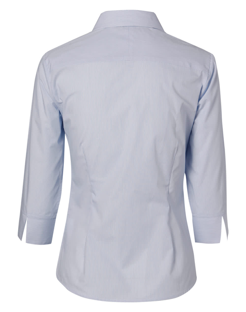 Women's Fine Stripe 3/4 Sleeve Shirt SH-M8213