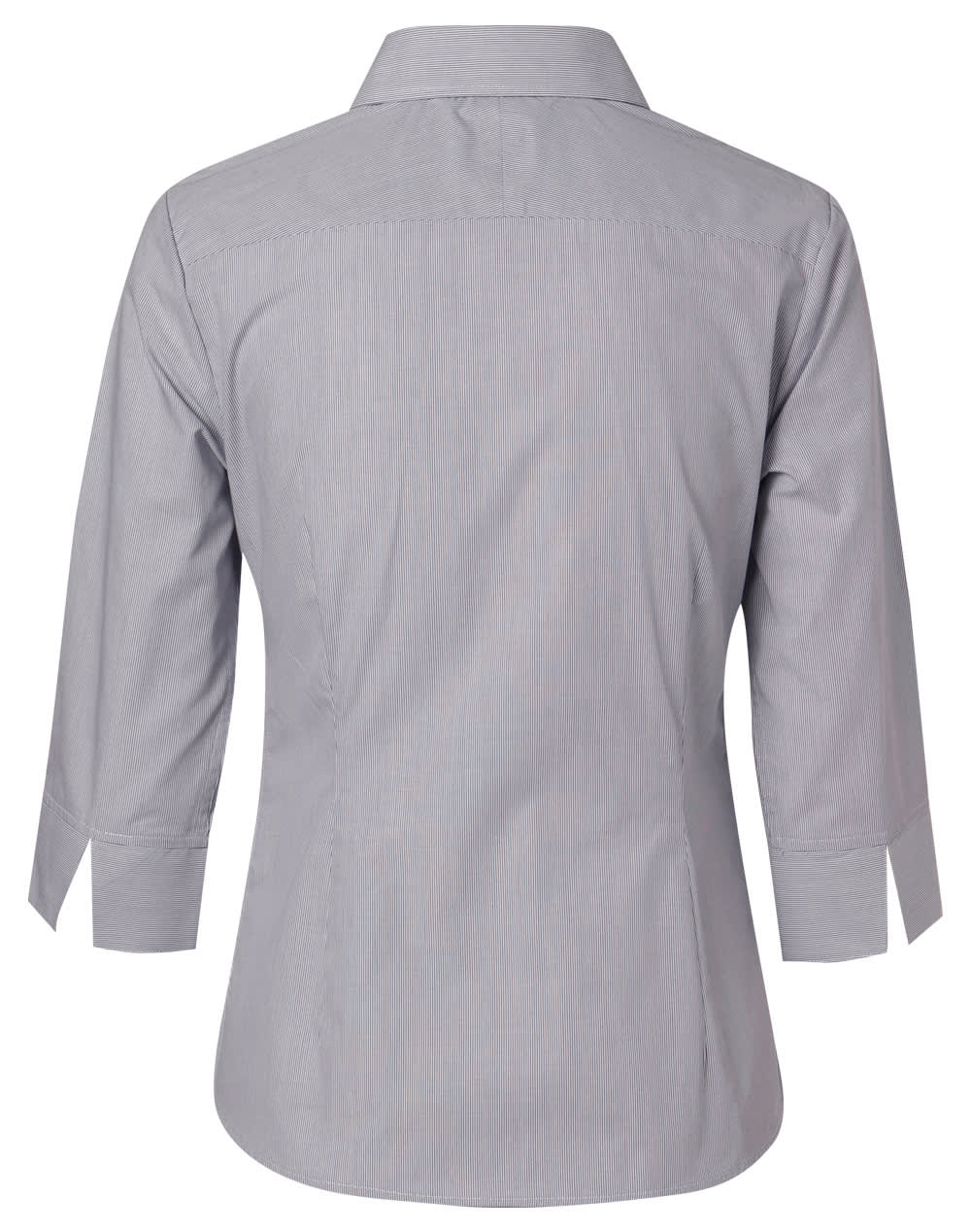 Women's Fine Stripe 3/4 Sleeve Shirt SH-M8213
