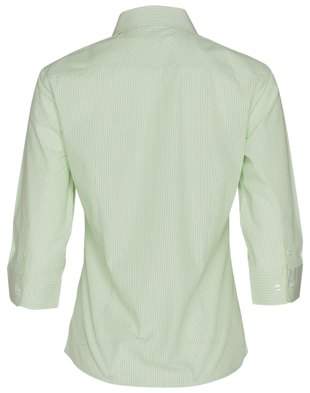 Women's Balance Stripe 3/4 Sleeve Shirt SH-M8233