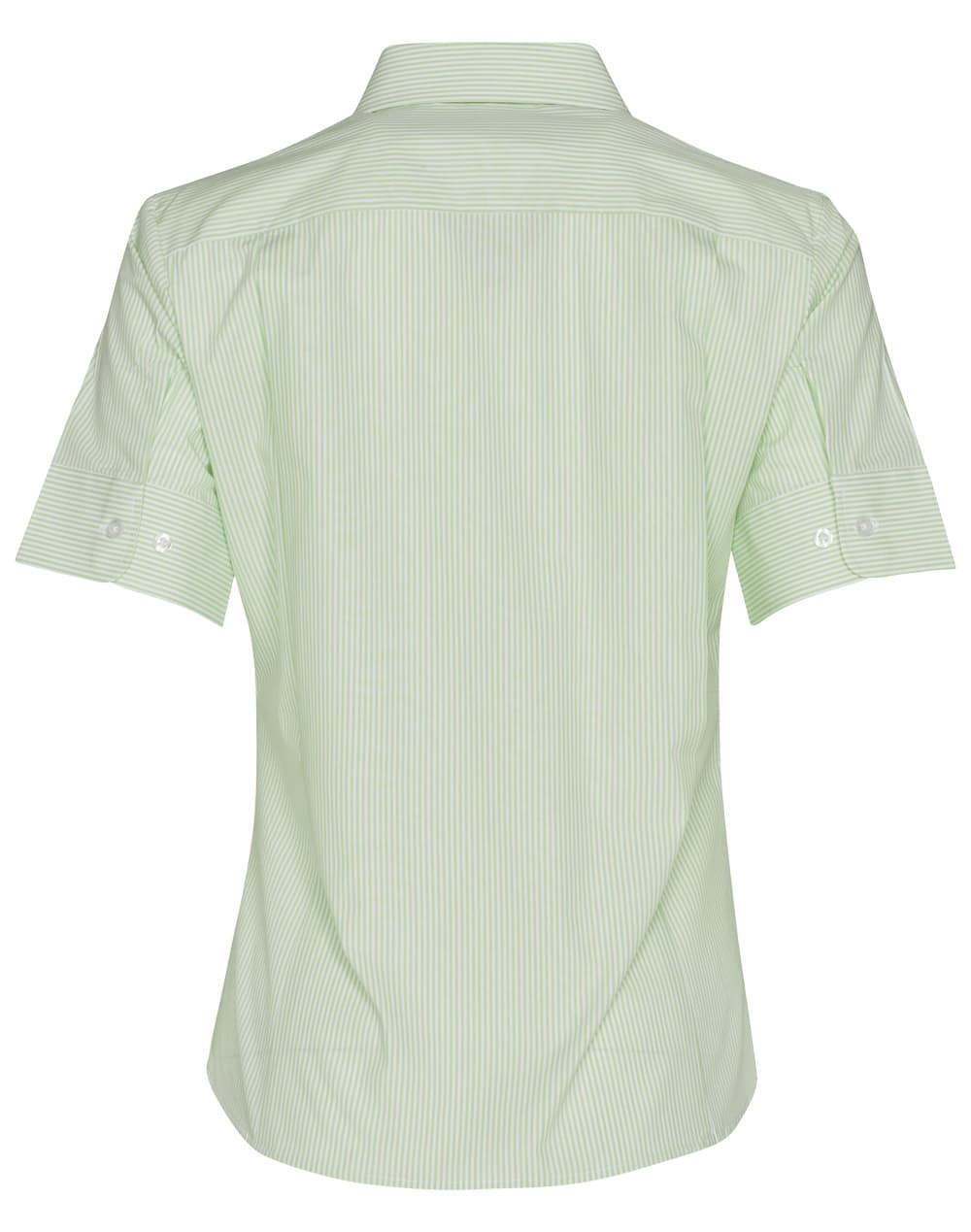 Women's Balance Stripe Short Sleeve Shirt SH-M8234