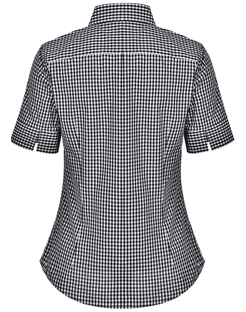 Women's Gingham Check S/S Shirt SH-M8300S