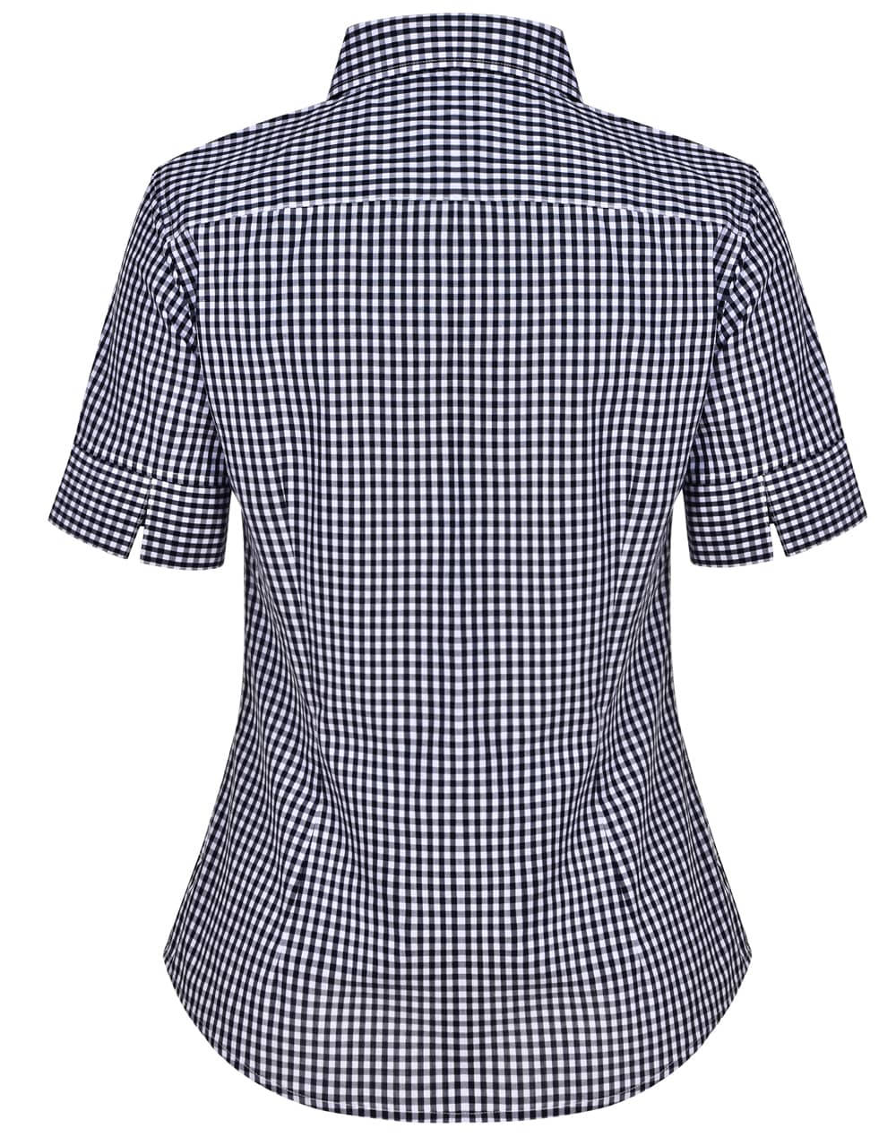 Women's Gingham Check S/S Shirt SH-M8300S