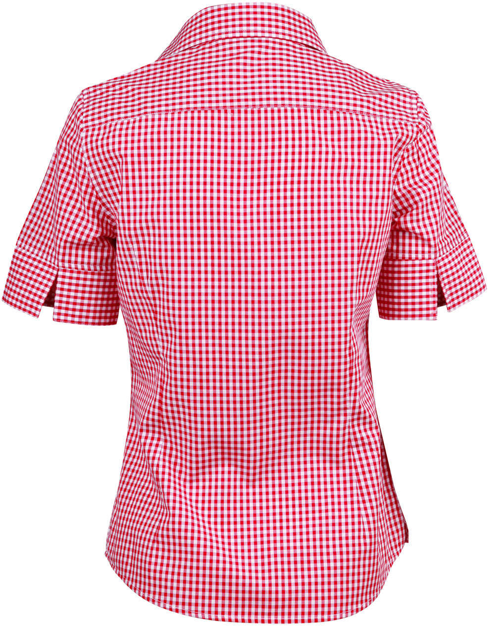 Women's Gingham Check S/S Shirt SH-M8300S