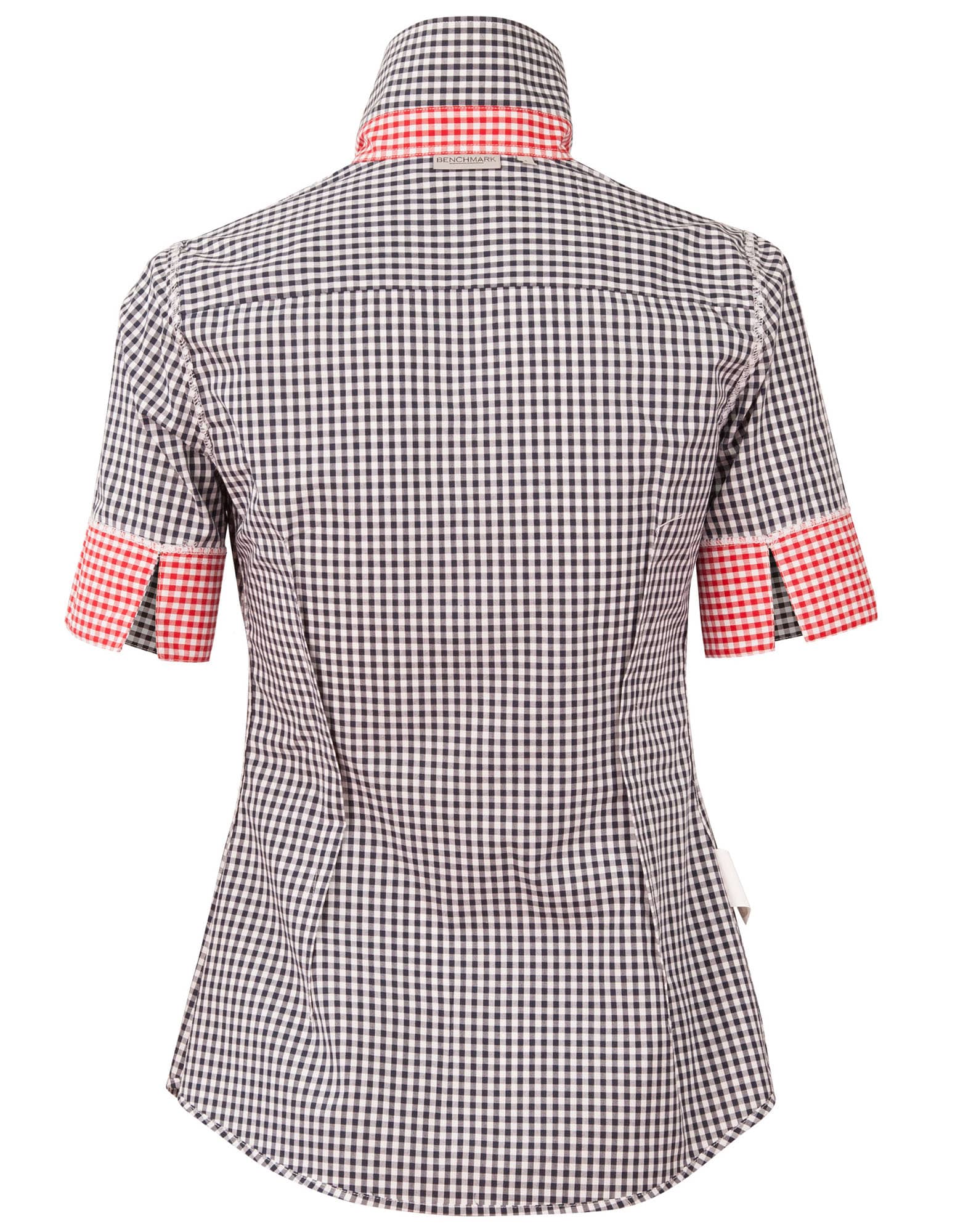 Women's Gingham Check S/S Shirt SH-M8330S