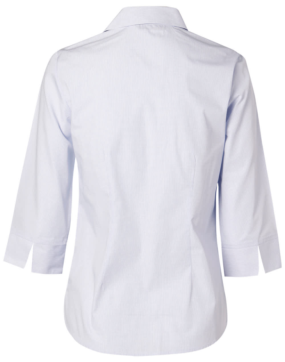 Women's Mini Check 3/4 Sleeve Shirt SH-M8360Q