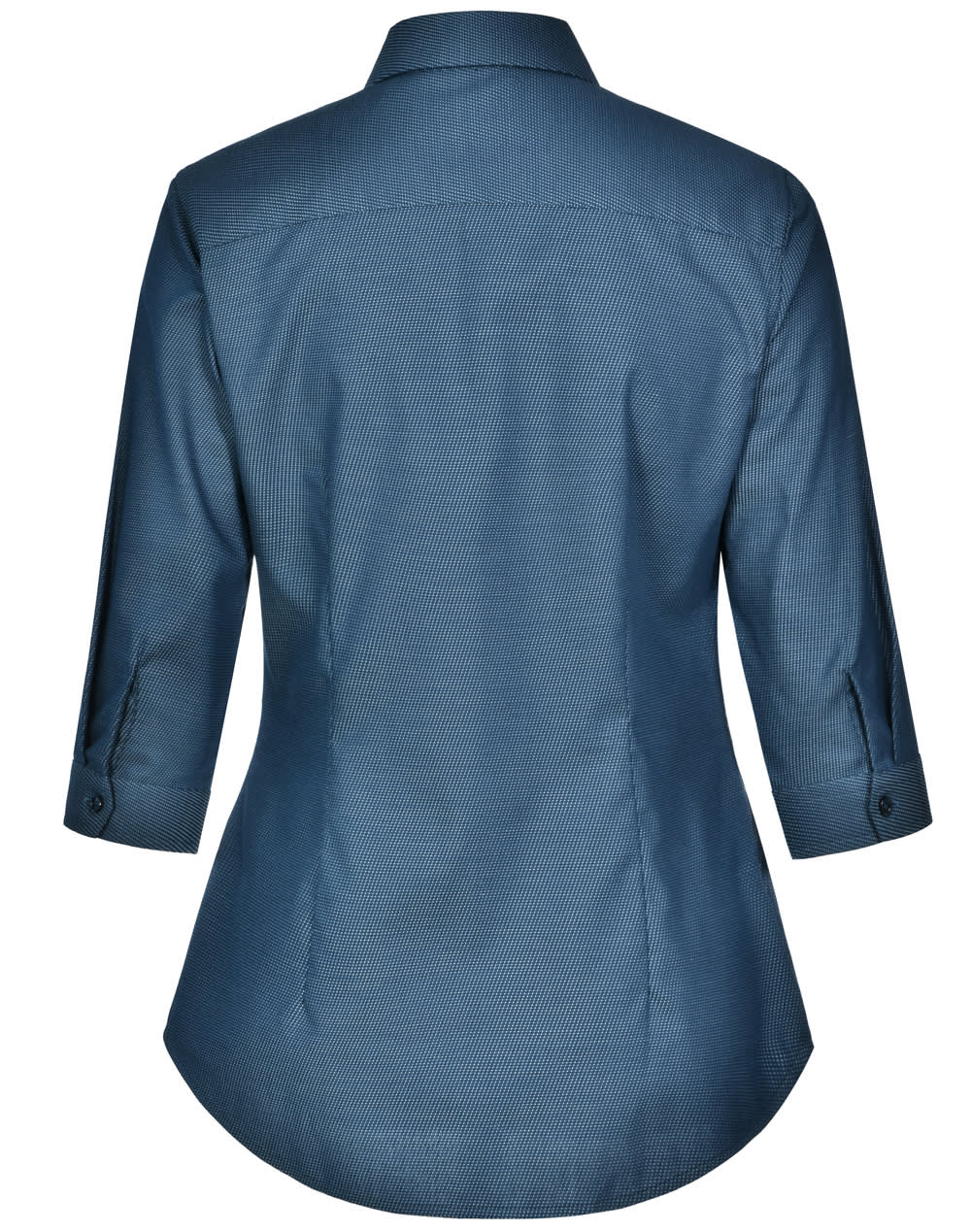 Ladies' Pin Dot Stretch 3/4 Sleeve Shirt SH-M8400Q