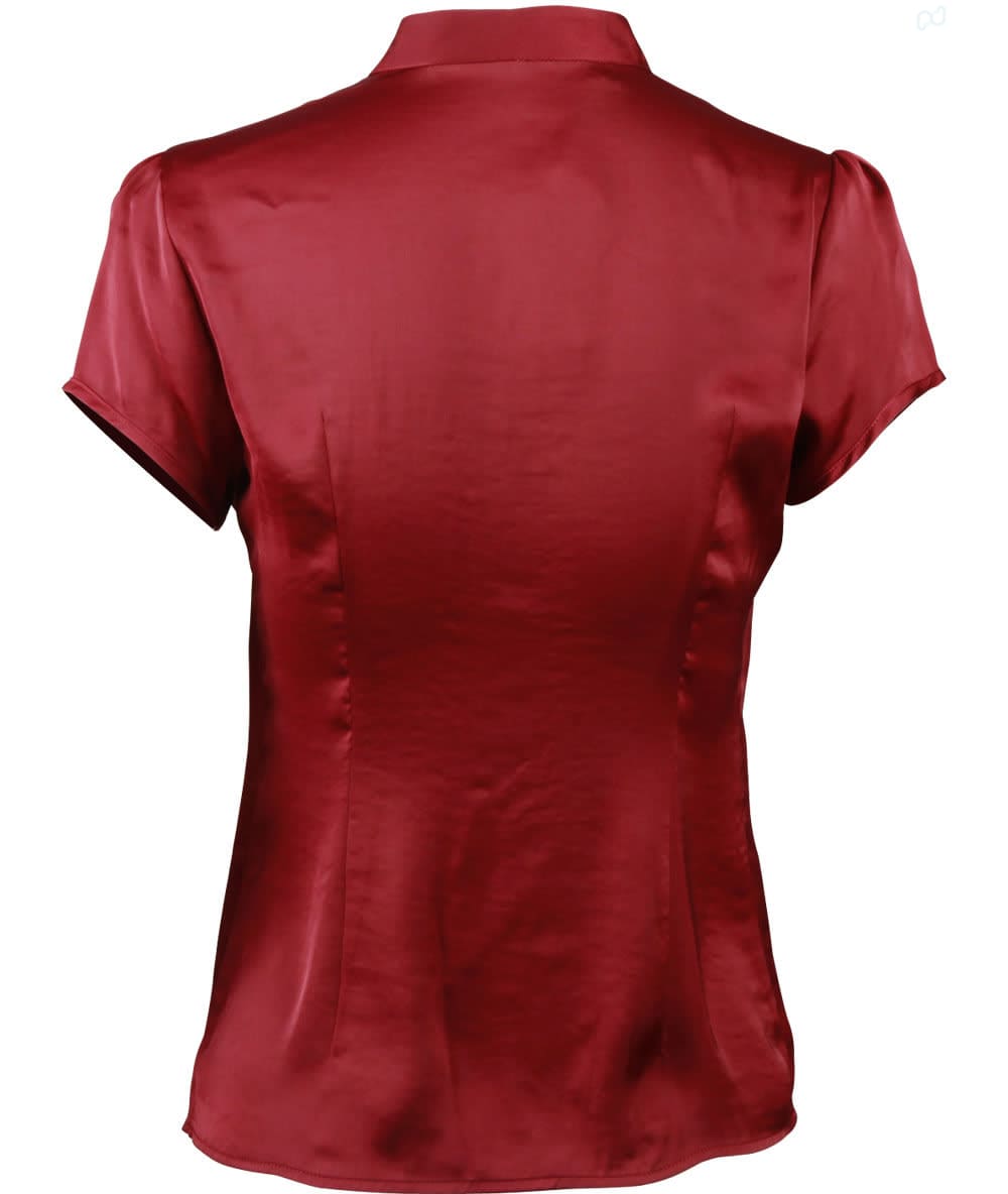 Women's Tie Neck Blouse SH-M8810