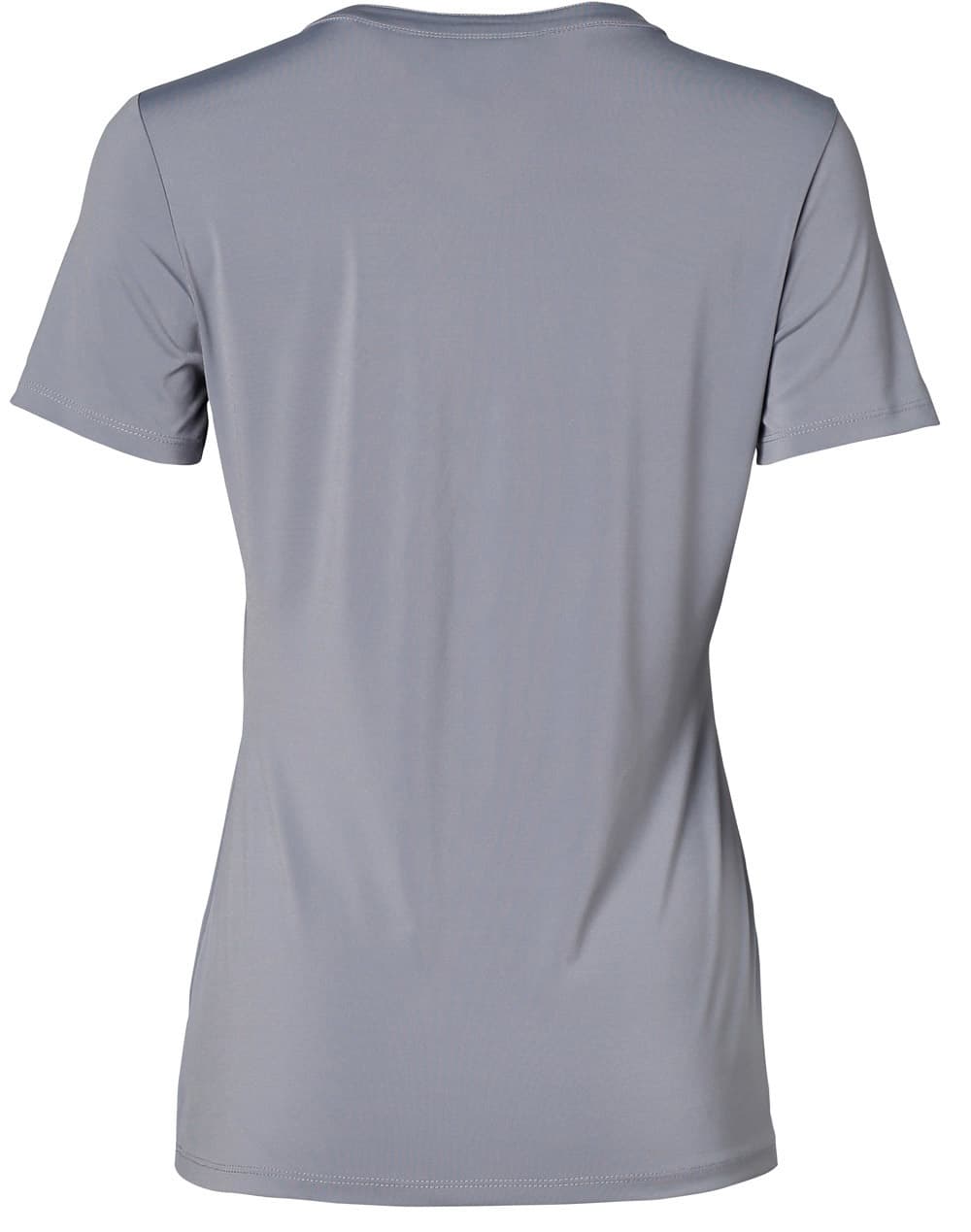 Ladies' V-neck with Tab S/S Knit Top SH-M8840
