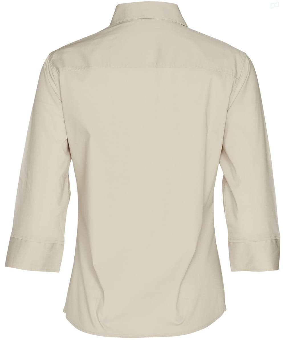 Women's 3/4 Sleeve Military Shirt SH-M8913