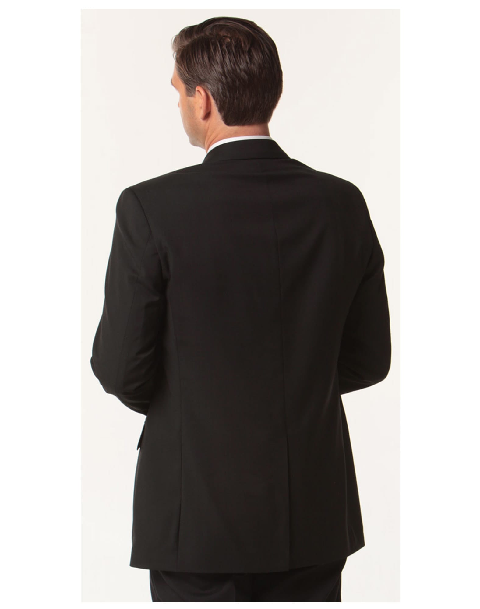 Men's Two Buttons Jacket in Wool Stretch SH-M9100