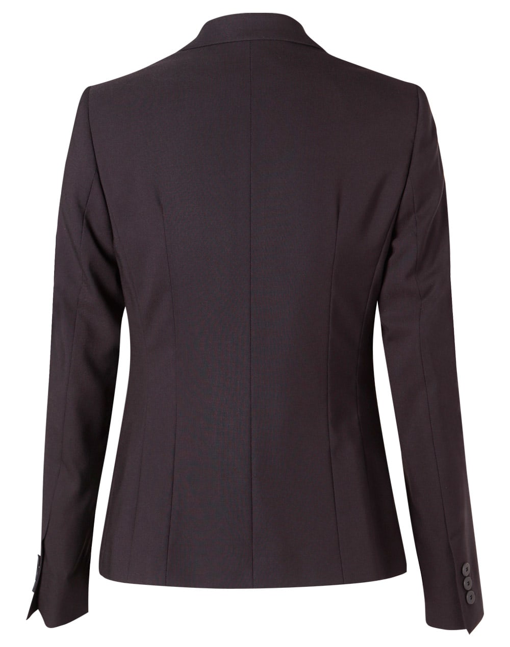 Women's One Button Cropped Jacket in Poly/Viscose Stretch SH-M9205