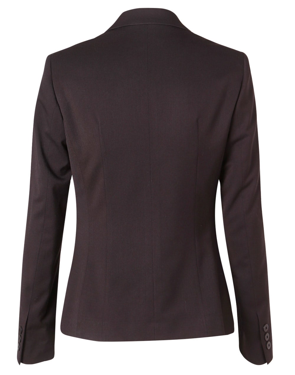 Women's One Button Cropped Jacket in Poly/Viscose Stretch SH-M9205